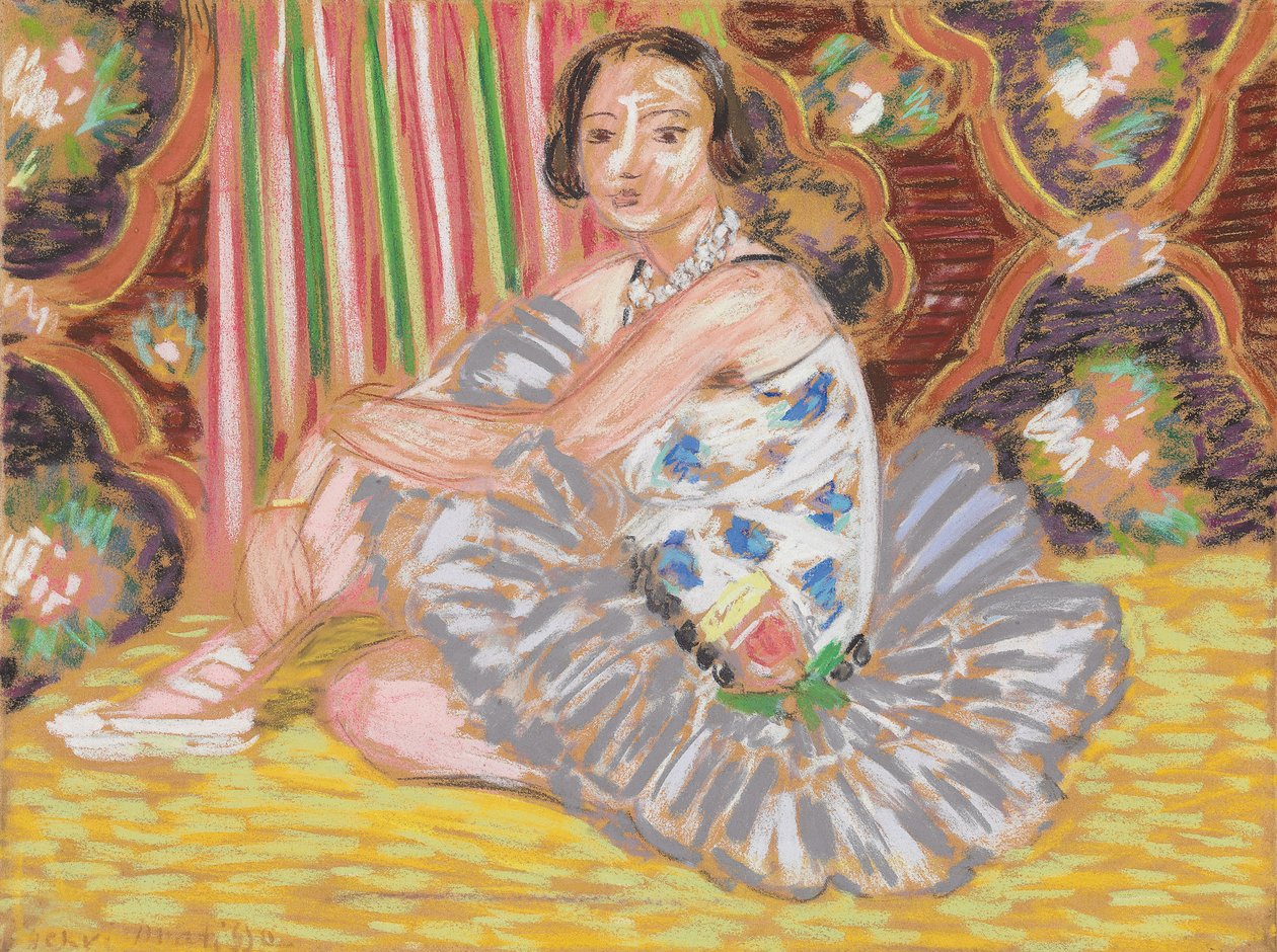 A Bailarina; La Danseuse de Henri Matisse