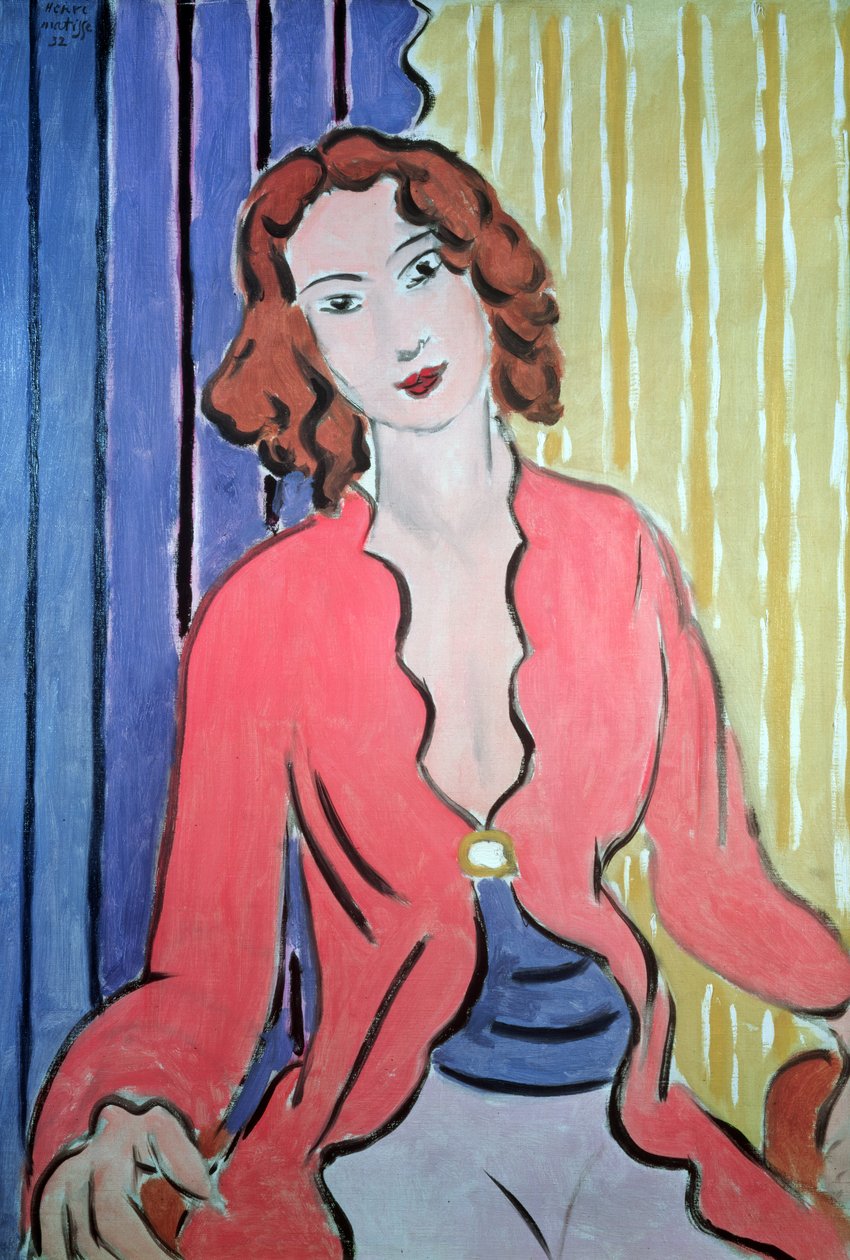 Mulher em traje persa de Henri Matisse