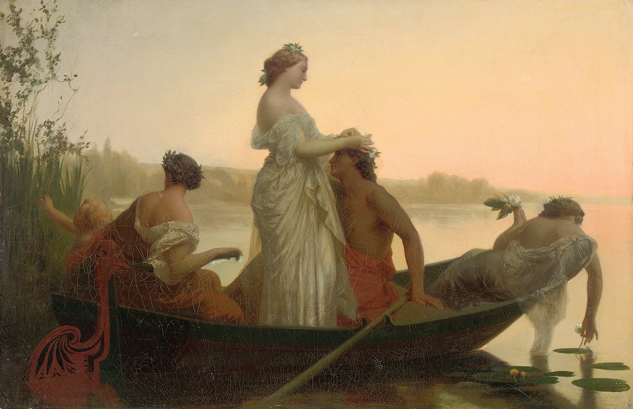 Um idílio de casamento de Henri Pierre Picou