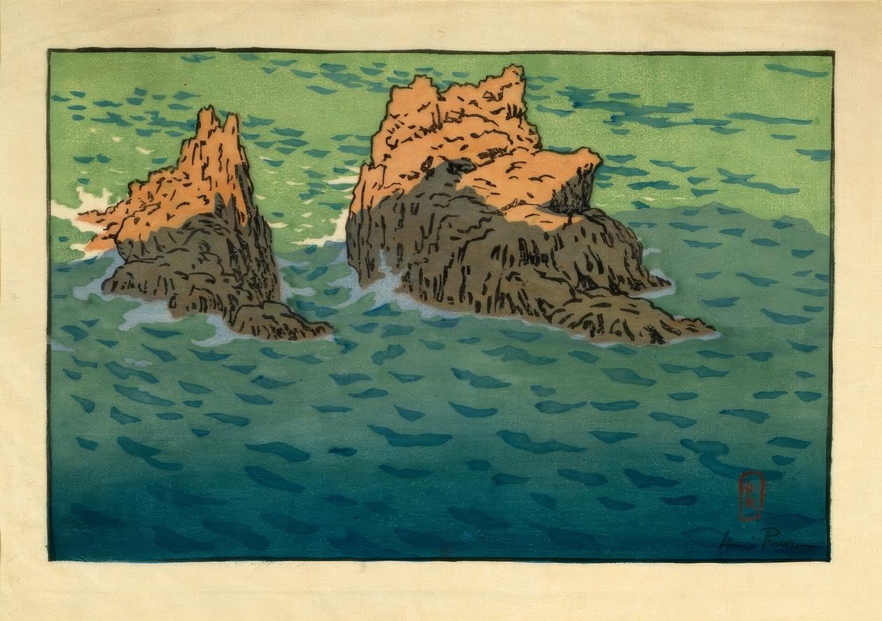 paisagem de Henri Rivière