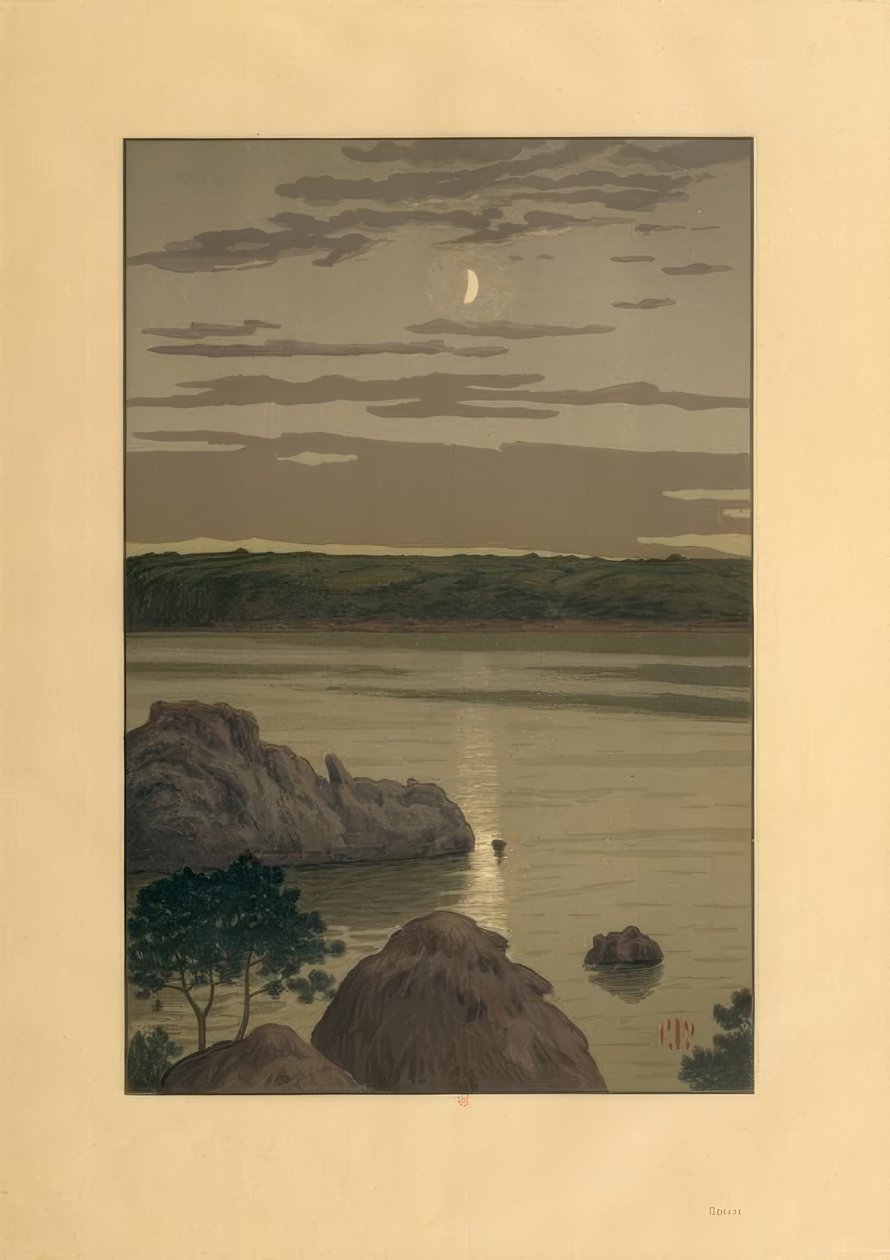 Luar em Landmelus de Henri Rivière