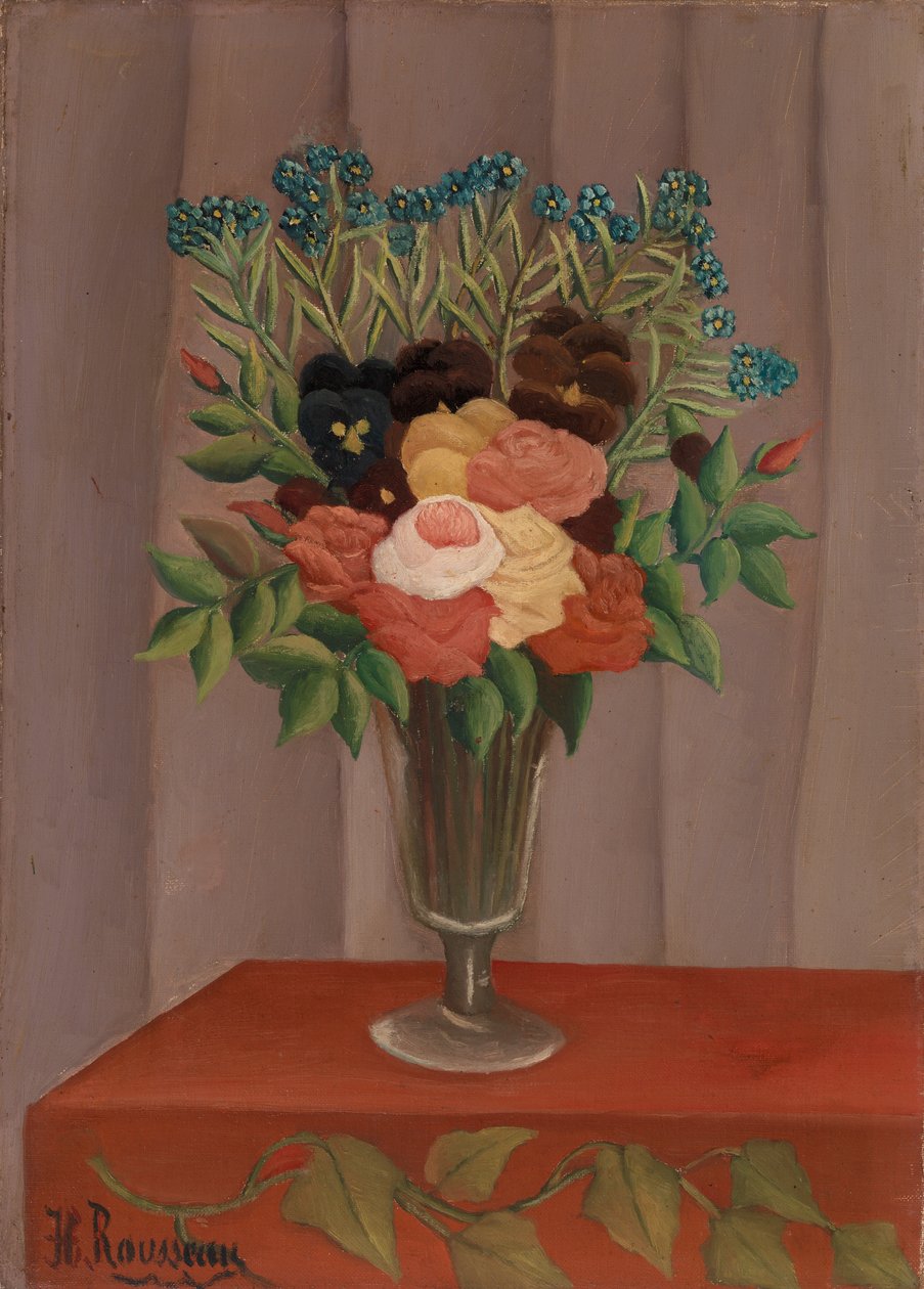 Ramos de flores de Henri Rousseau