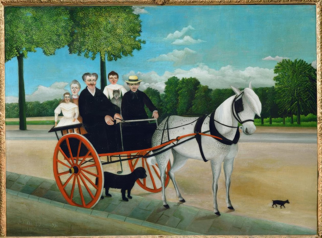 Carrinho do padre Juniet de Henri Rousseau