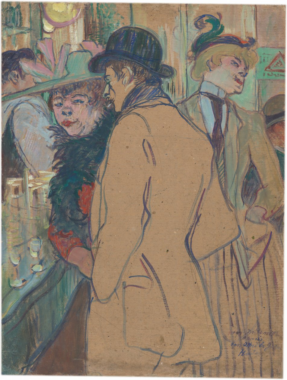 Alfred la Guigne de Henri de Toulouse Lautrec