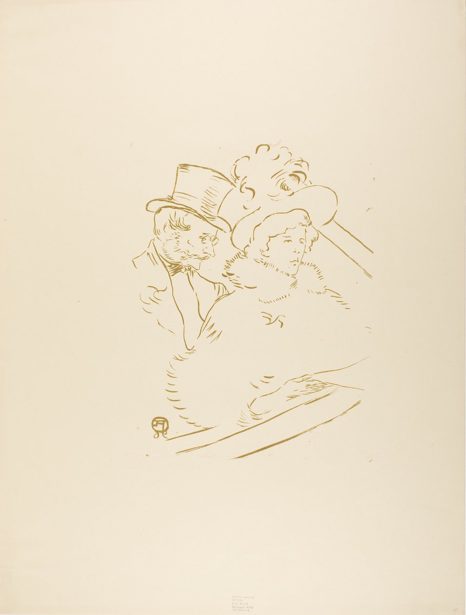 No concerto de Henri de Toulouse Lautrec