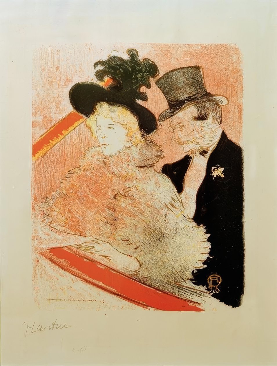 No concerto de Henri de Toulouse Lautrec