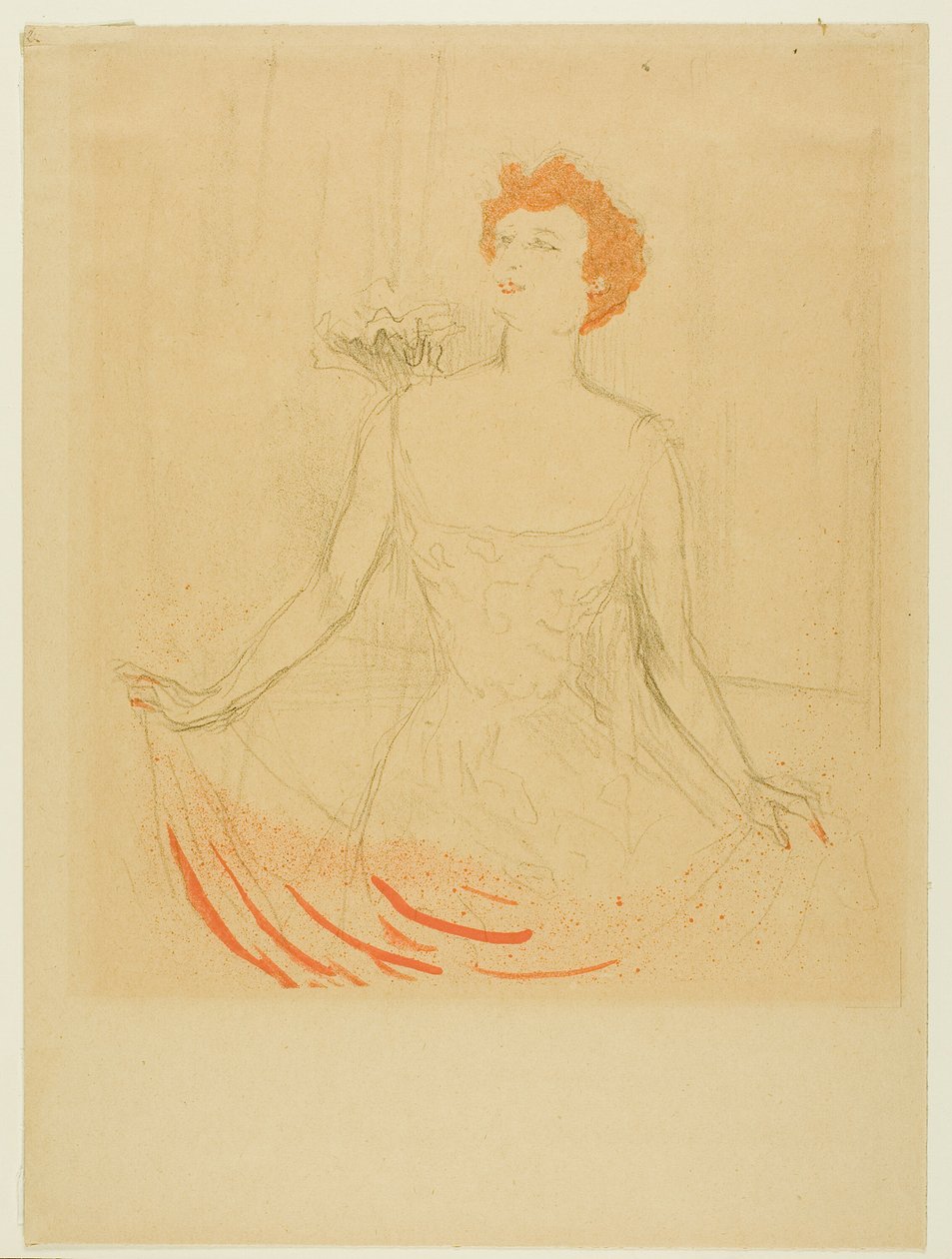 Emma Calve de Henri de Toulouse Lautrec