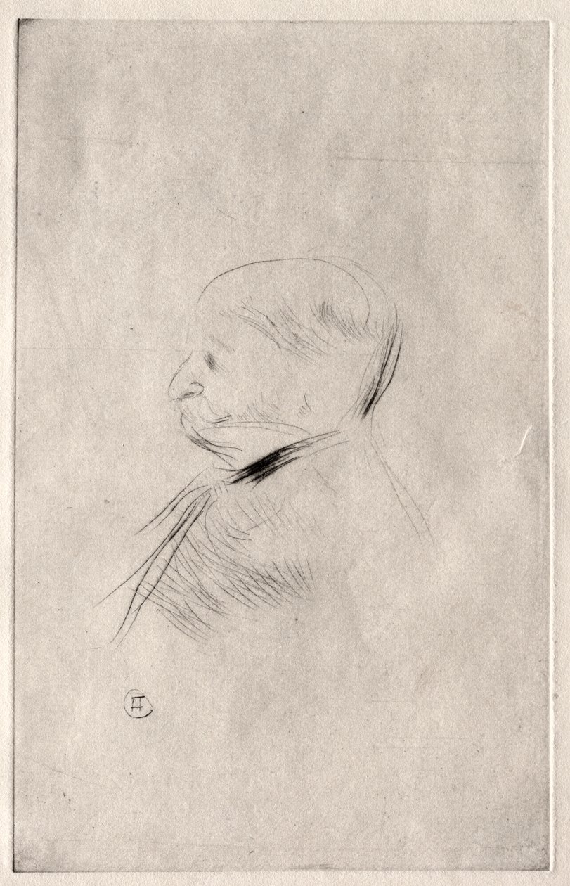 Retrato de M.X. de Henri de Toulouse Lautrec