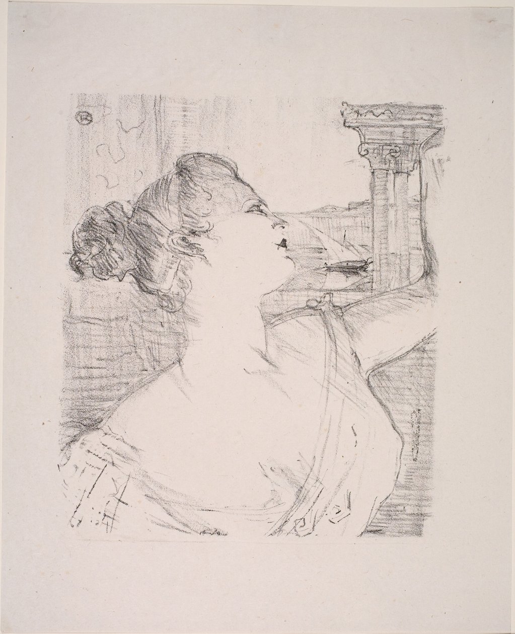 Sybil Sanderson de Henri de Toulouse Lautrec