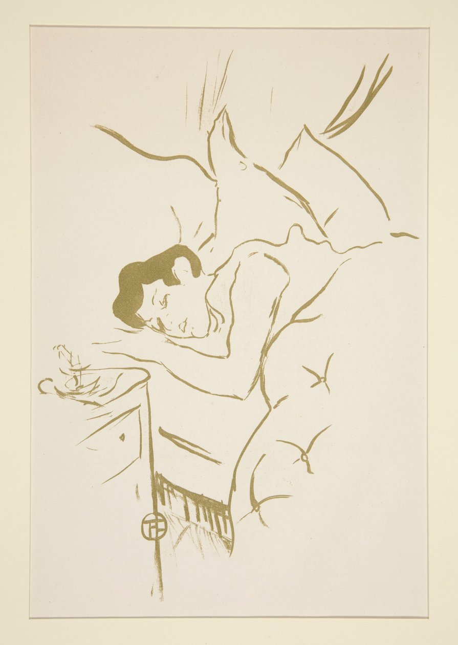 A Sua Boca de Henri de Toulouse Lautrec