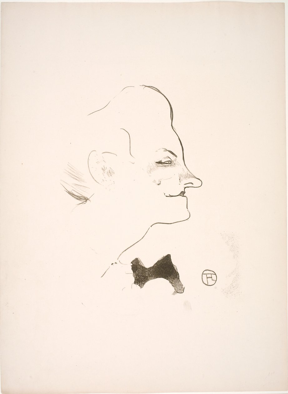 Yvette Guilbert de Henri de Toulouse Lautrec