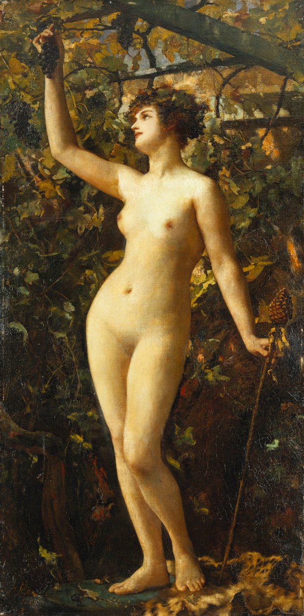 Para Bacchant, 1885 de Henrietta Rae