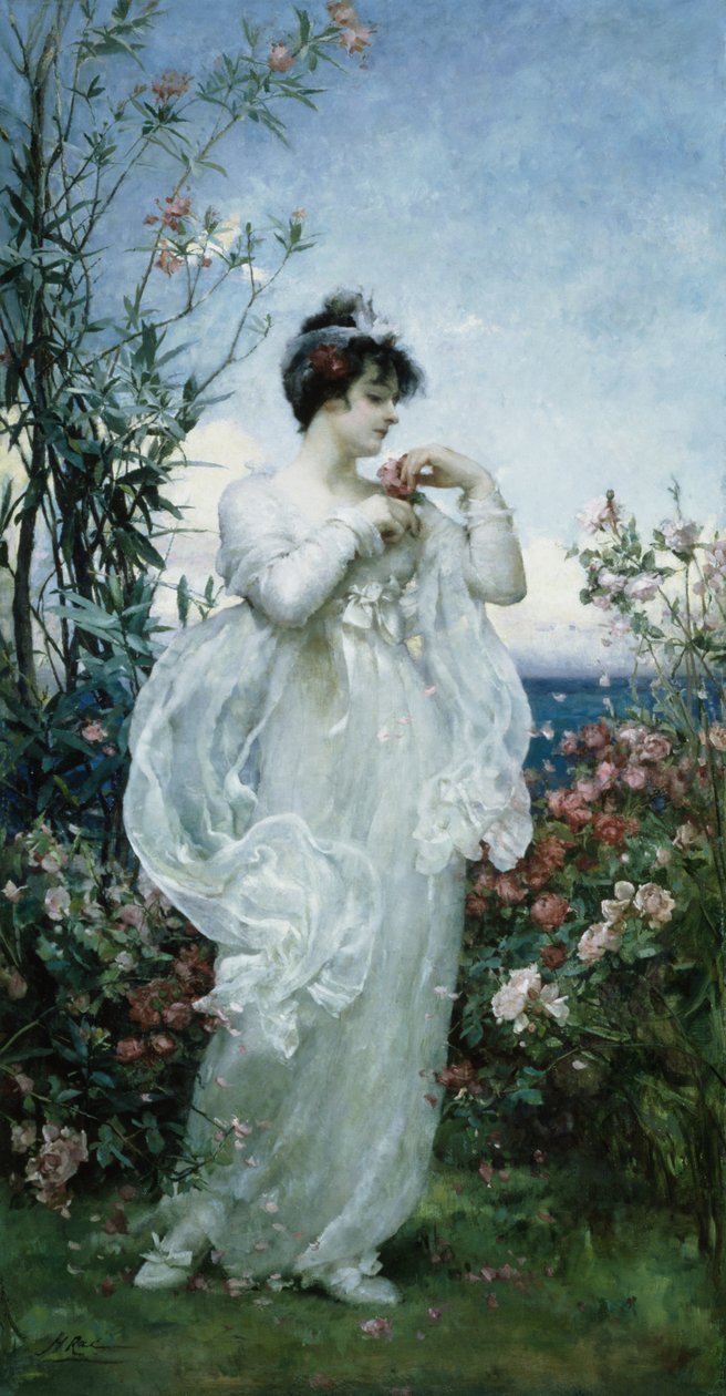 Verão (óleo sobre tela) de Henrietta Rae