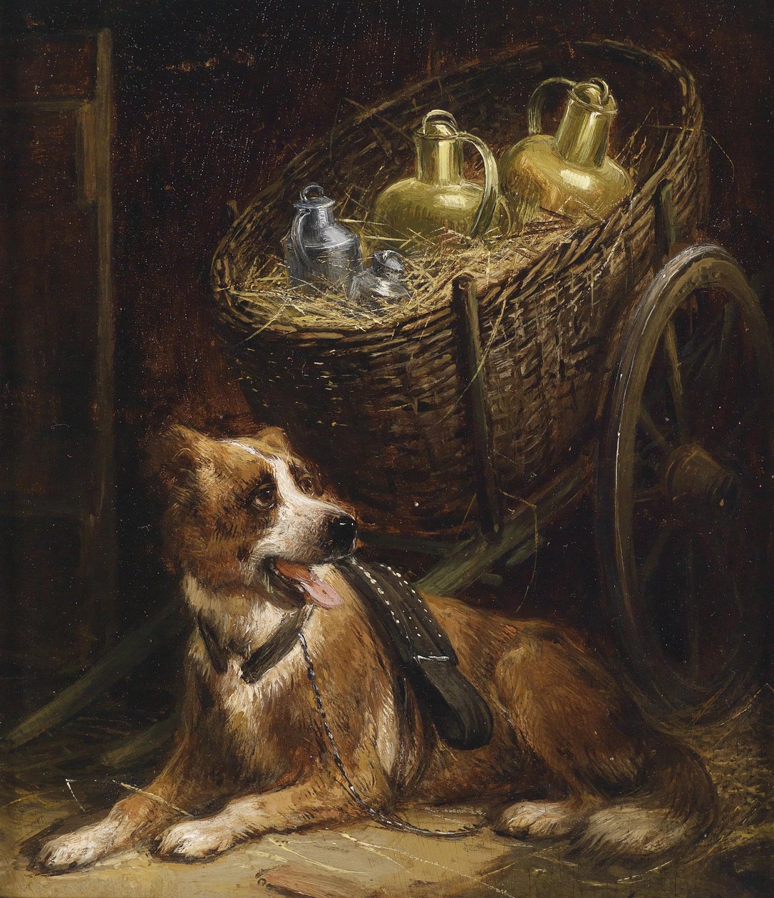 Descanso curto de Henriëtte Ronner Knip