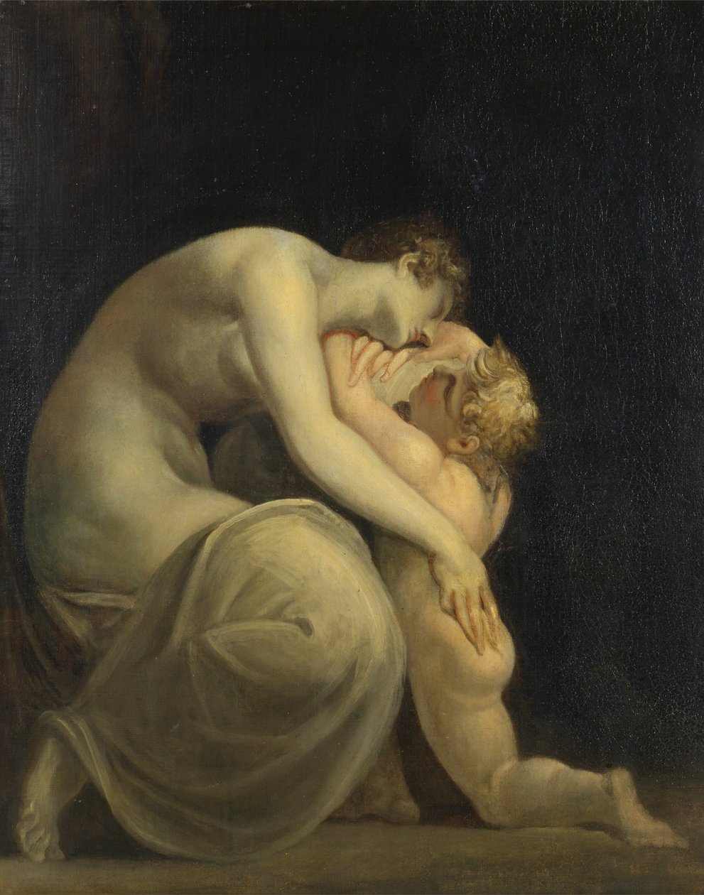 Tekemessa e Eurysakes de Johann Heinrich Füssli