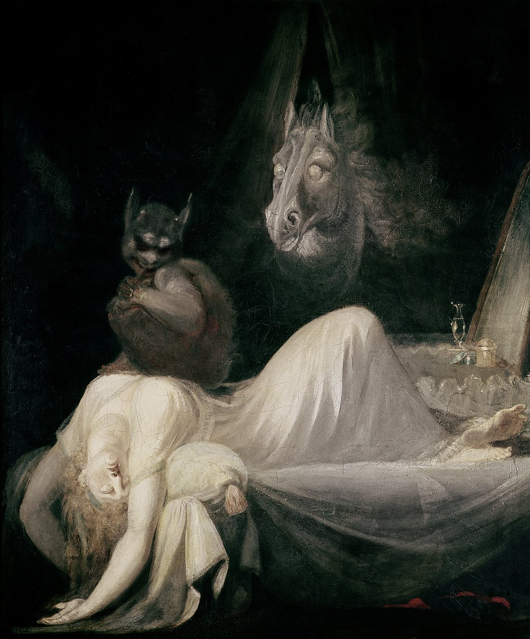 O pesadelo, c.1781 de Johann Heinrich Füssli
