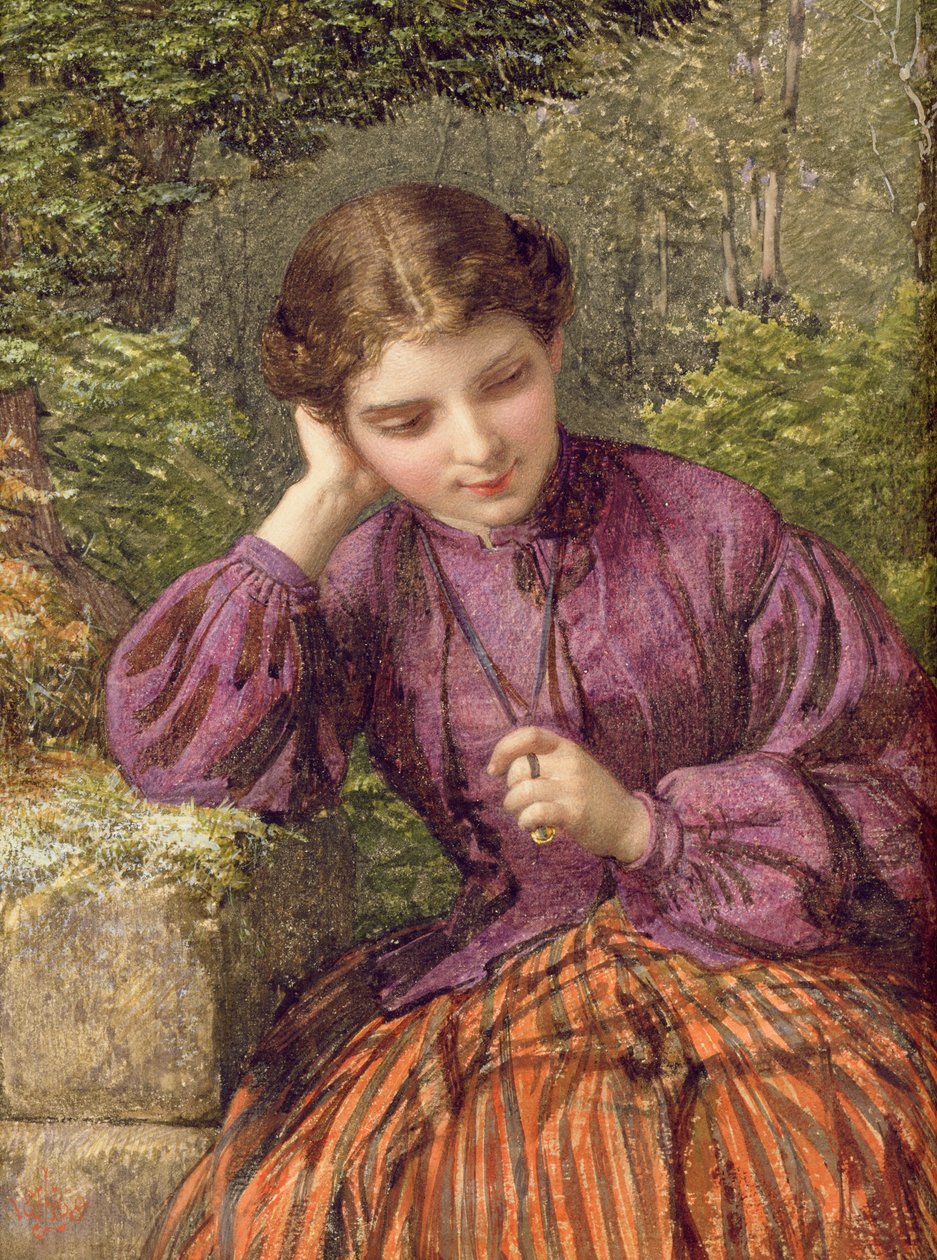 Um segredo da floresta, 1868 de Henry Le Jeune