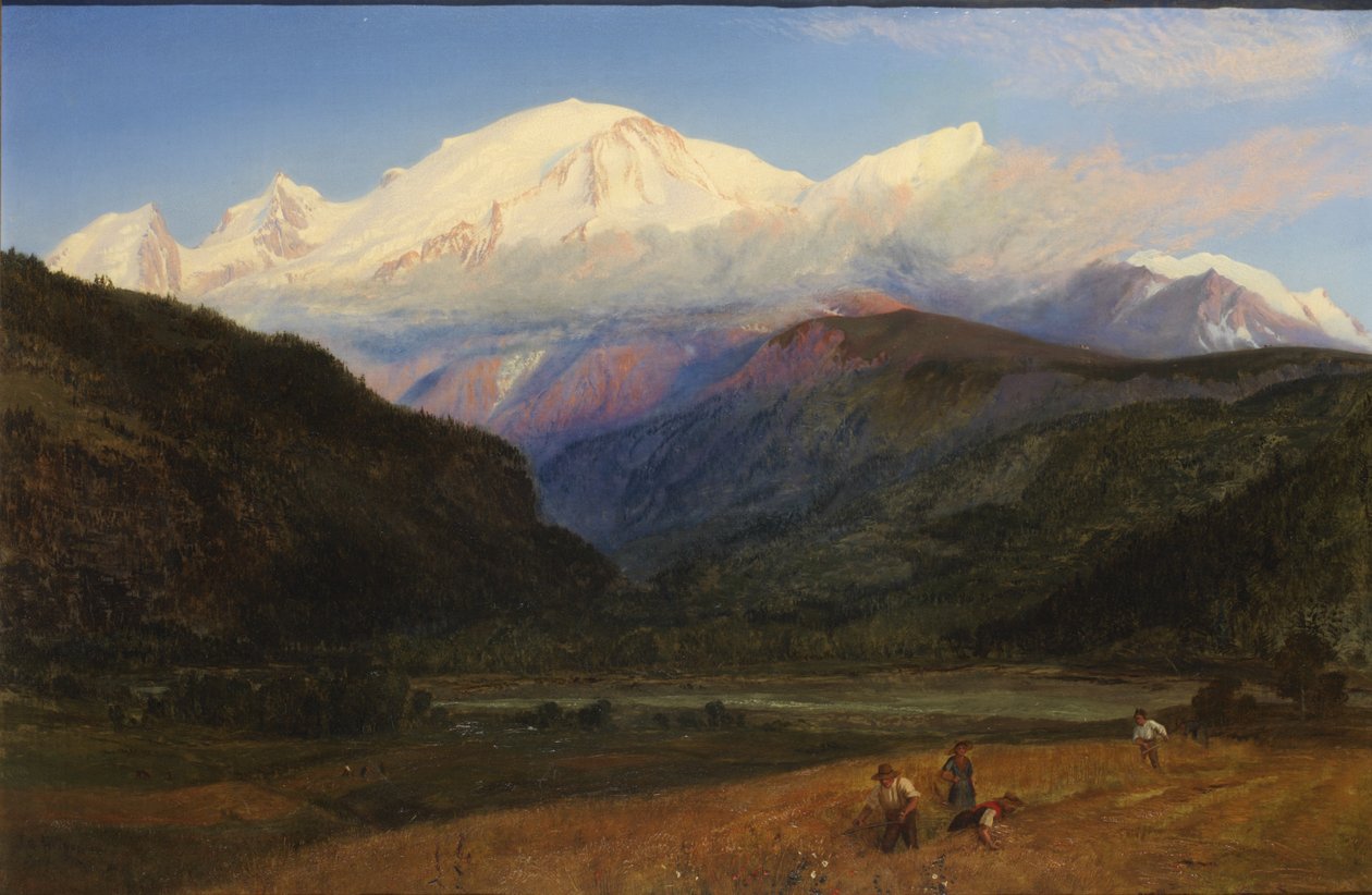 Mont Blanc de Servoz, 1856 de Henry Moore