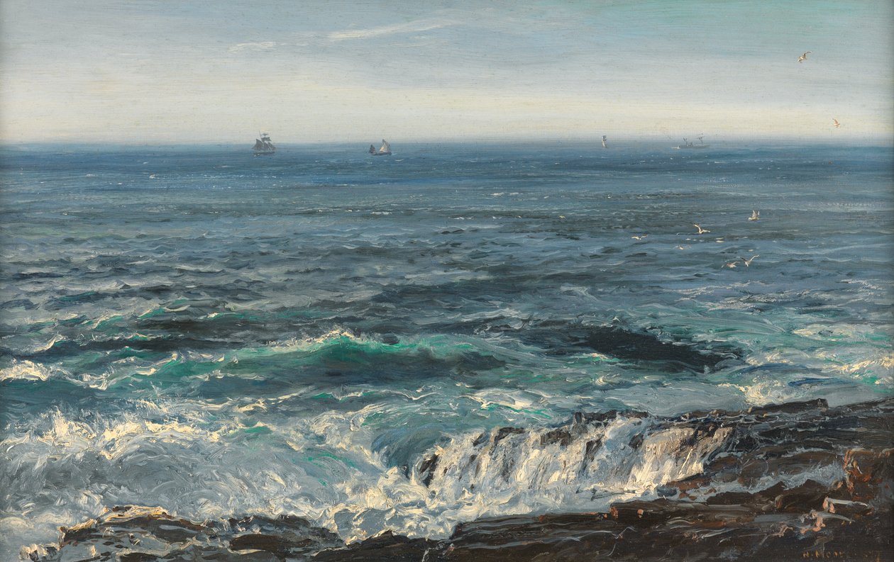 Seascape, 1877 de Henry Moore