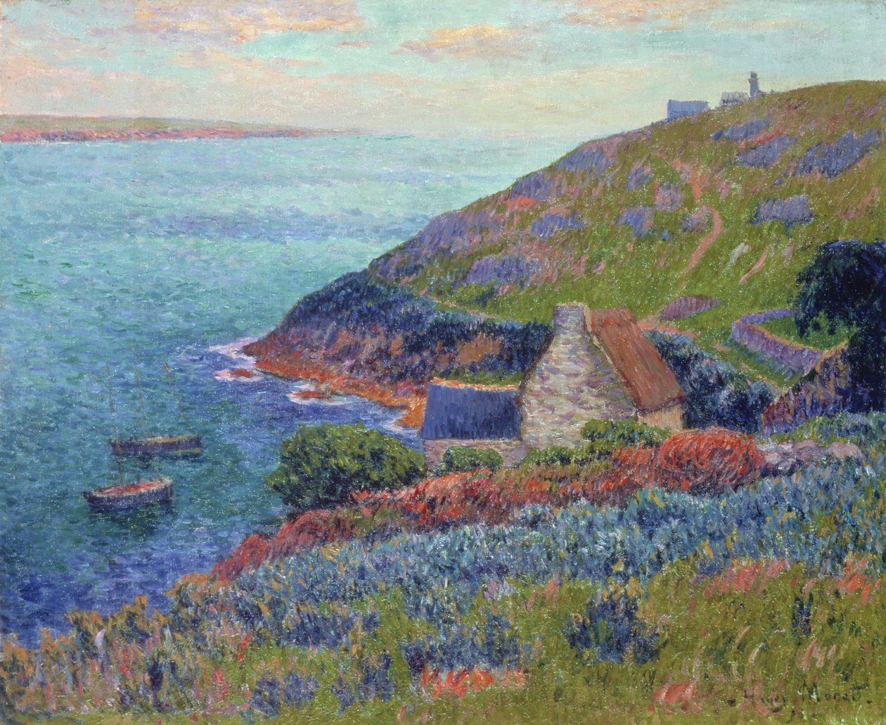 O golfo da Biscaia, Bretanha de Henry Moret