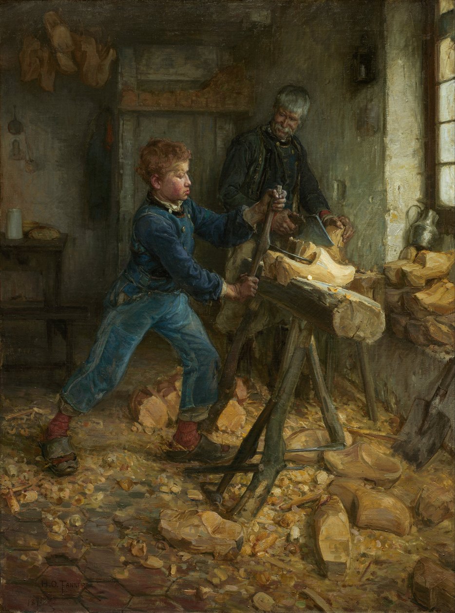 O Jovem Sabot Criador de Henry Ossawa Tanner