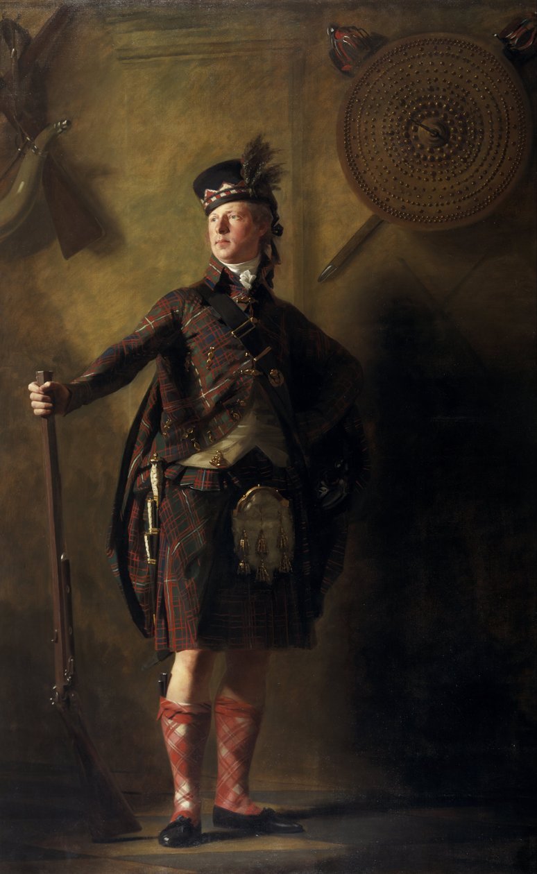 Coronel Alastair Ranaldson Macdonell de Glengarry (1771) de Henry Raeburn