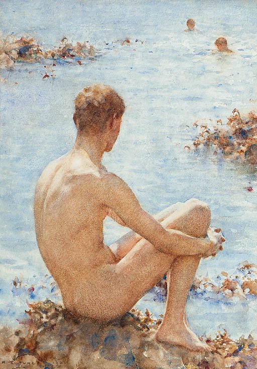 Um feriado de Henry Scott Tuke