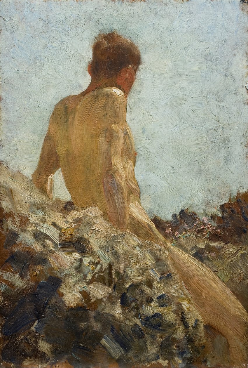 Estudo nu de Henry Scott Tuke