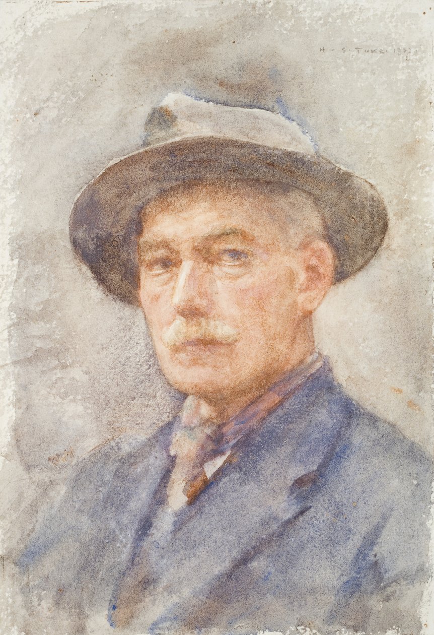 Auto-retrato, 1927 de Henry Scott Tuke