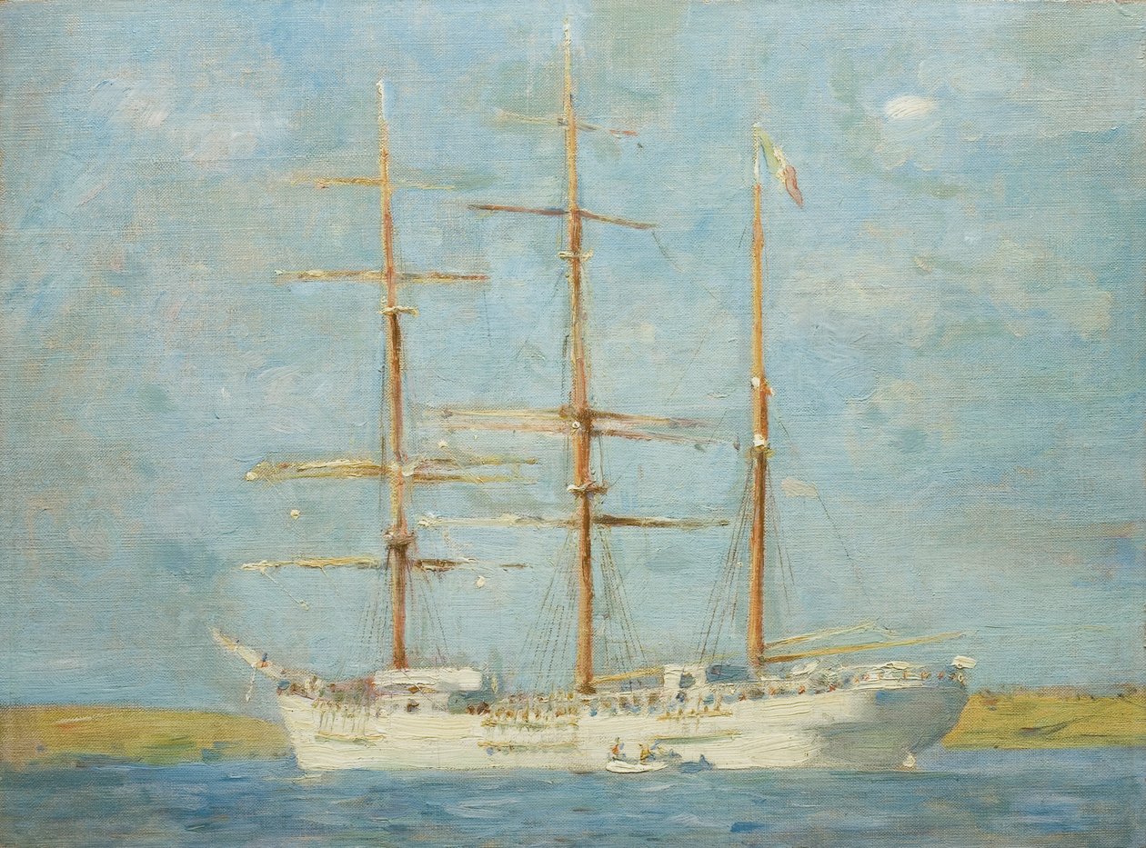 Barque Branco de Henry Scott Tuke