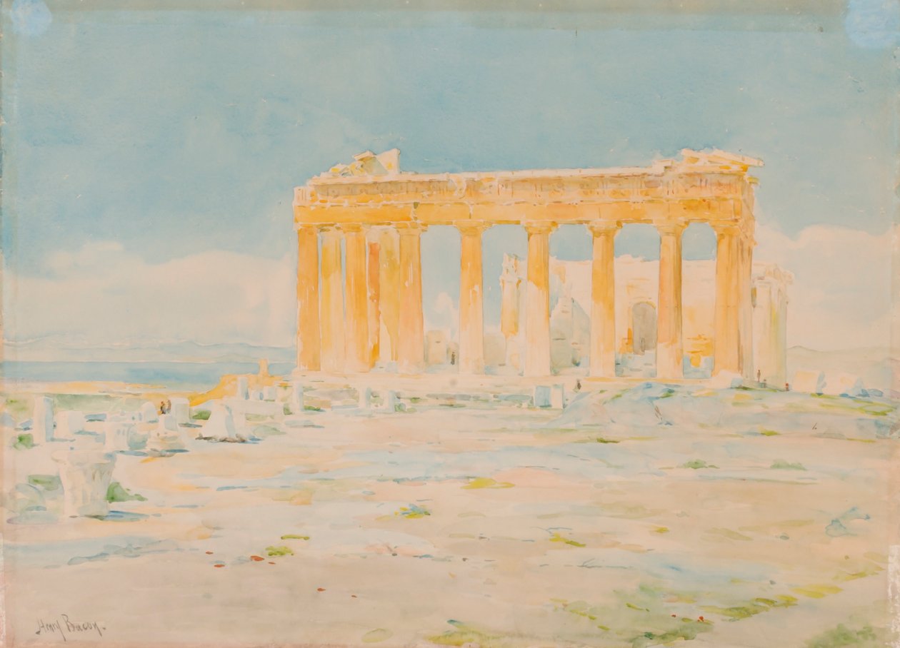 O Partenon, fachada leste de Henry Bacon