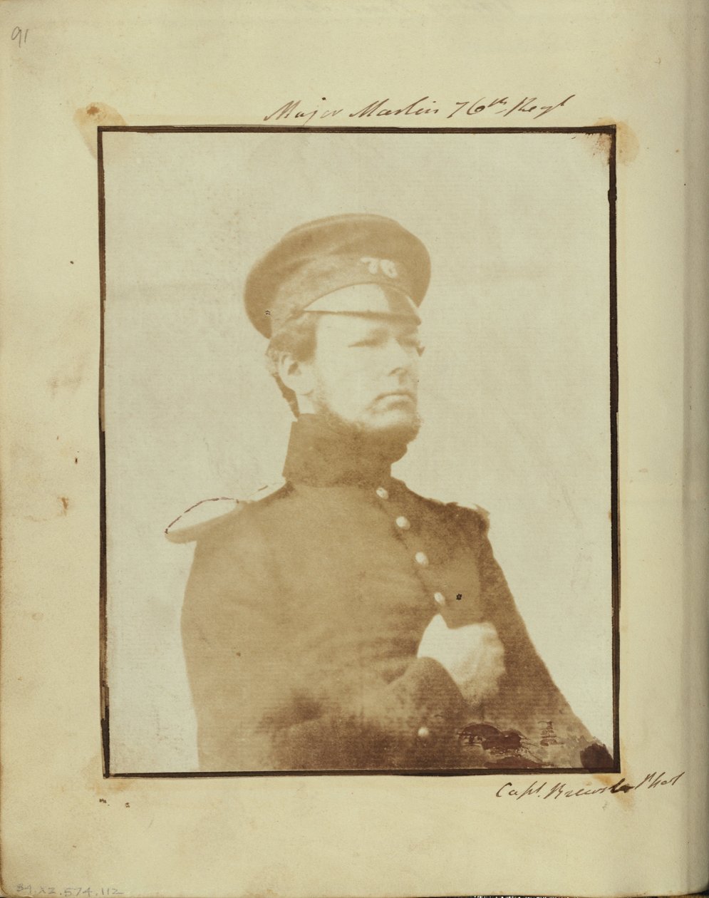 Major Martin de Henry Craigie Brewster