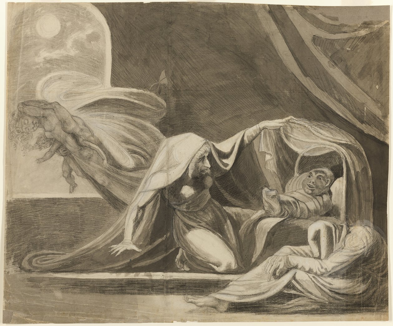 O Changeling de Johann Heinrich Füssli
