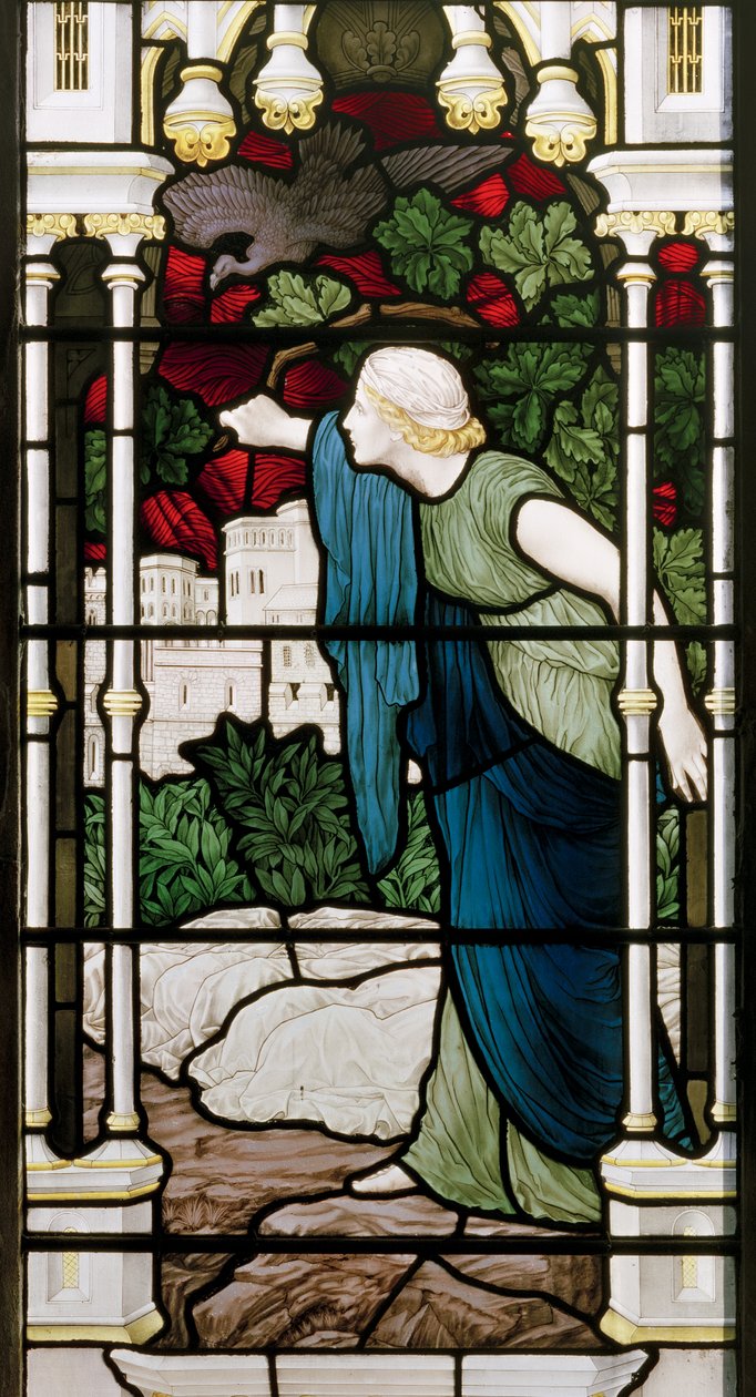 Rispa, 1881-83 (vitral) de Henry Holiday