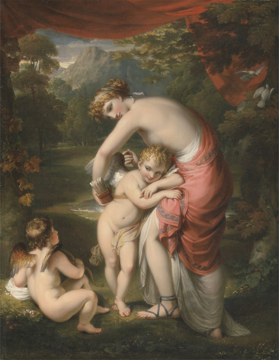 Vênus e Cupido de Henry Howard