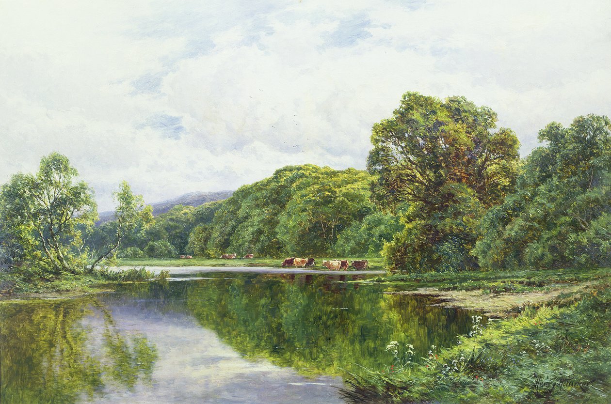 O, thames, perto, henley de Henry Parker