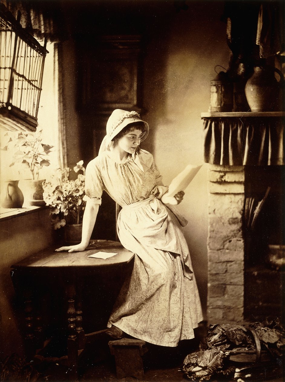 Os Namorados, 1885 de Henry Peach Robinson