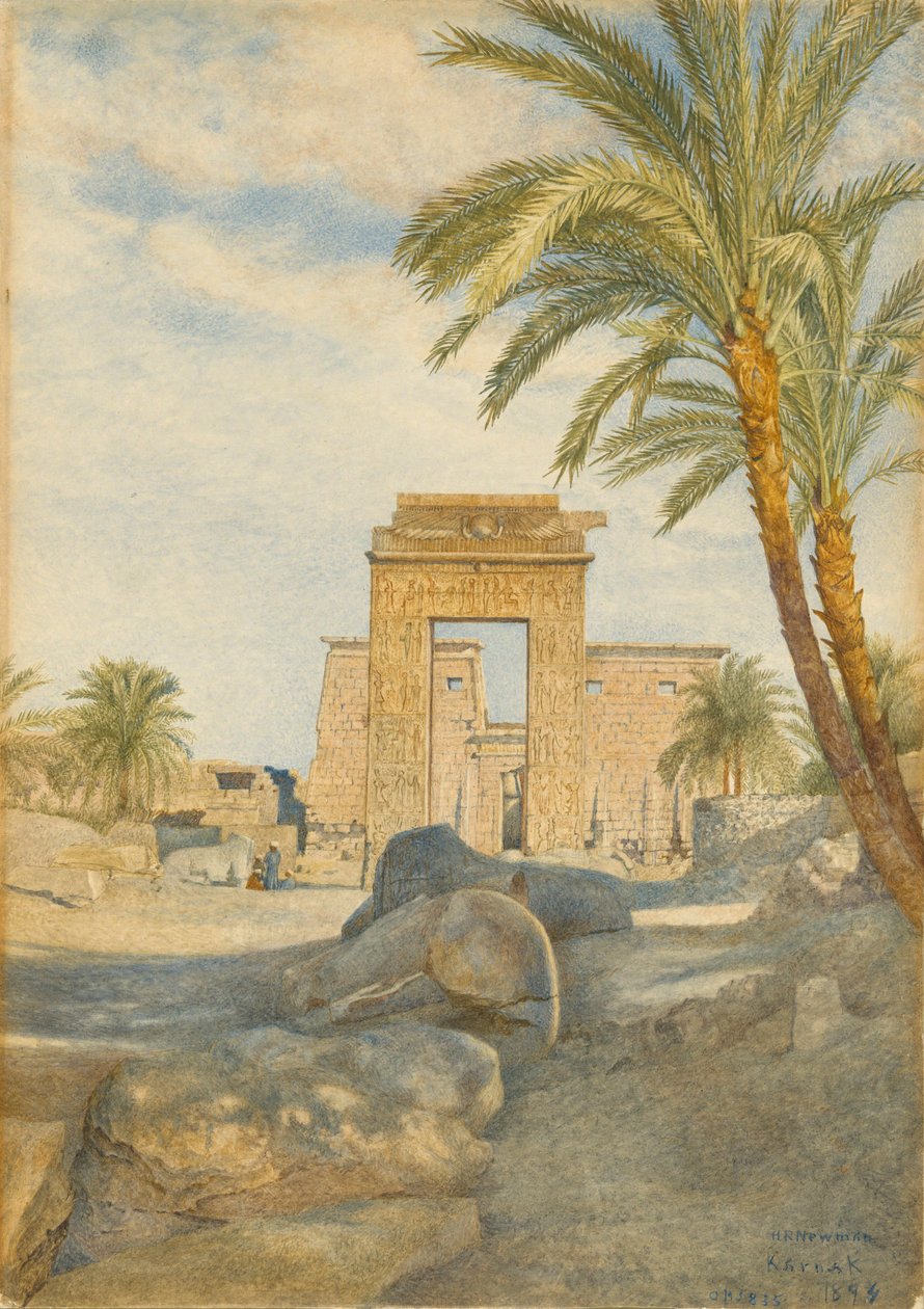 O Templo de Karnak de Henry Roderick Newman