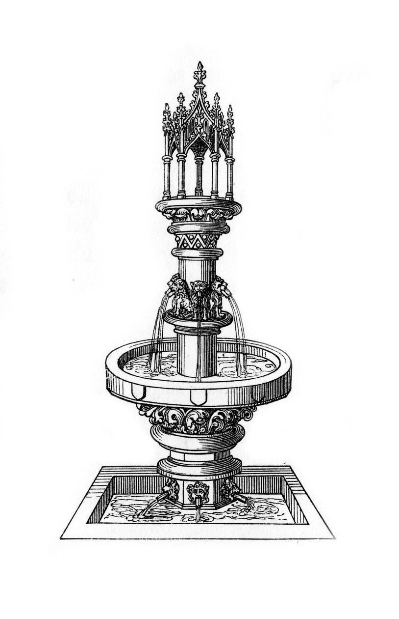 Fonte, 1470-1483, 1843. de Henry Shaw