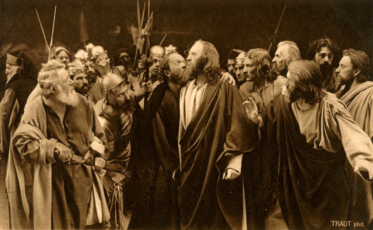 Judas trai seu mestre, 1922. de Henry Traut