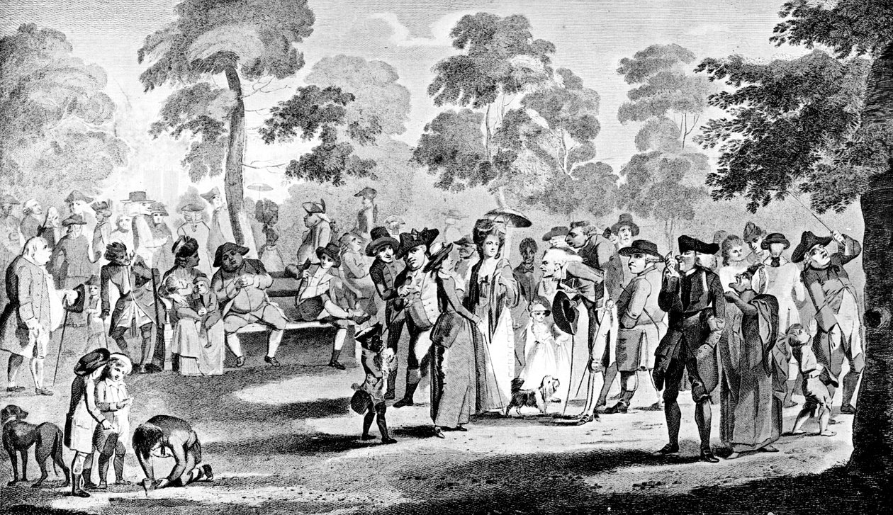 St James Park, 1783. de Henry William Bunbury
