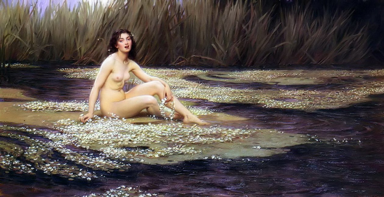 A ninfa da águaFrança: a ninfa da água de Herbert James Draper