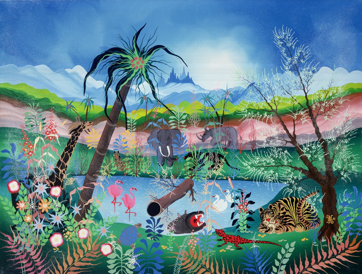 O Jardim do Eden de Herbert Hofer