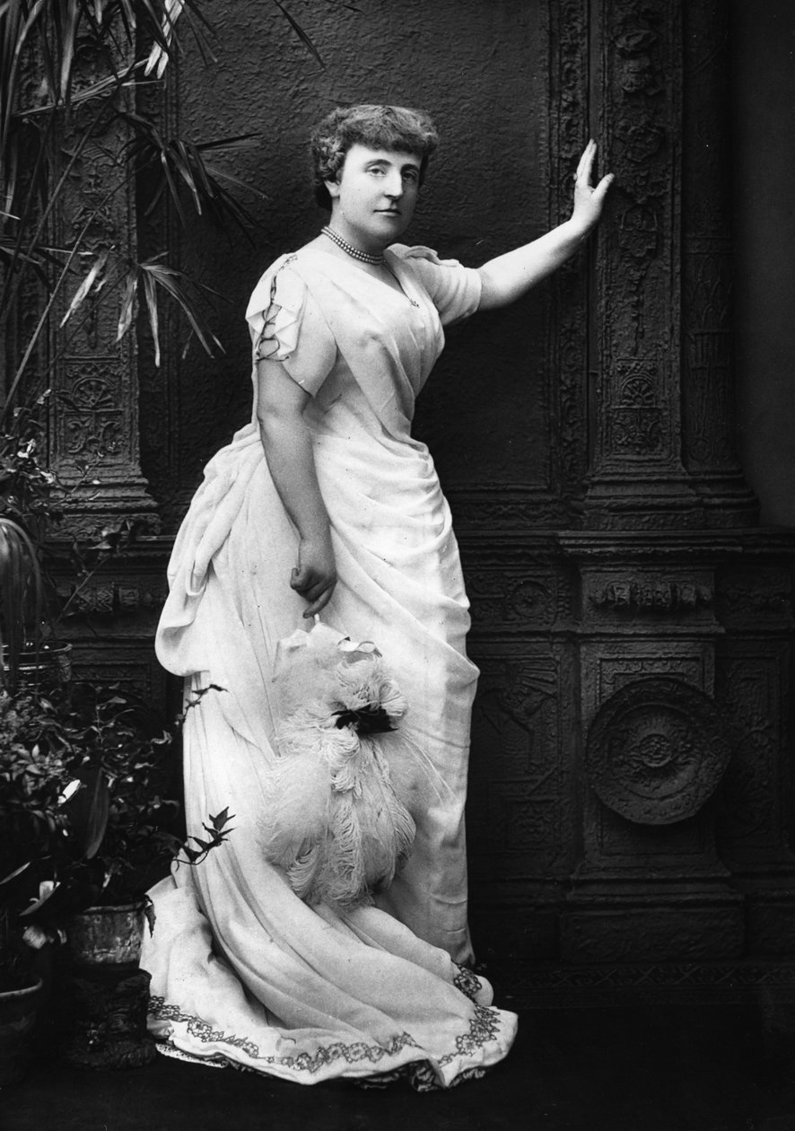 Frances Hodgson Burnett, 1888 de Herbert Rose Barraud