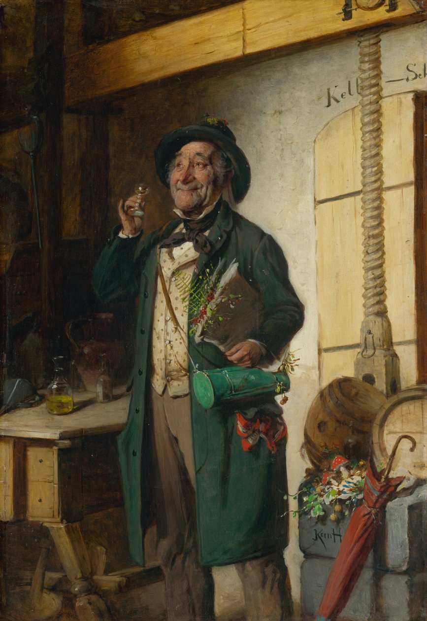 Flor mais querida dos botânicos, 1870. de Hermann Kern
