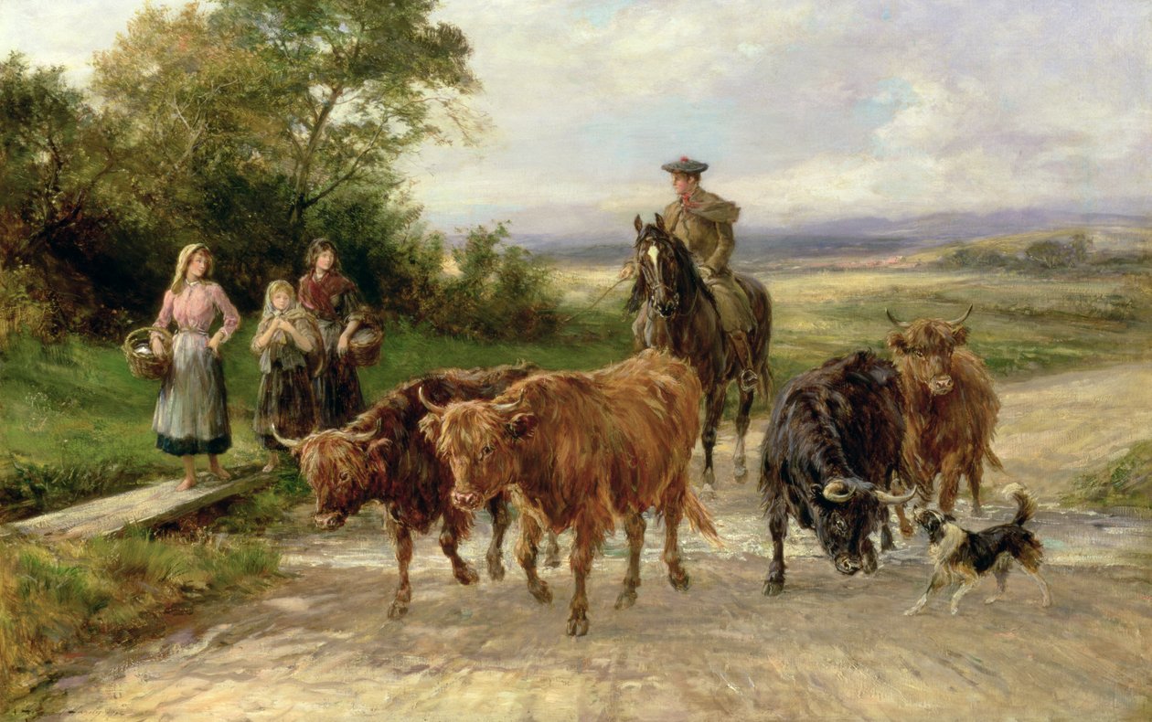 O drover bonito, 1904 de Heywood Hardy