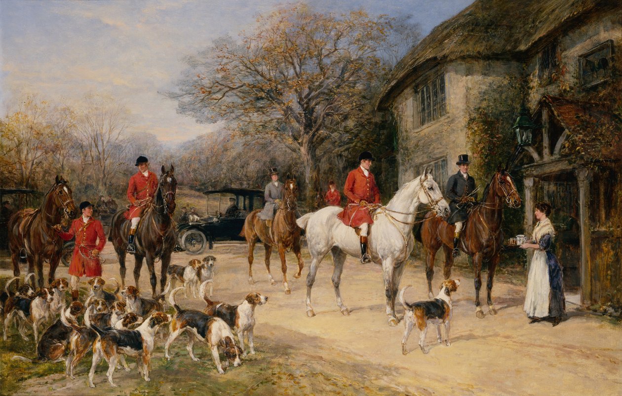 O copo de estribo (óleo) de Heywood Hardy