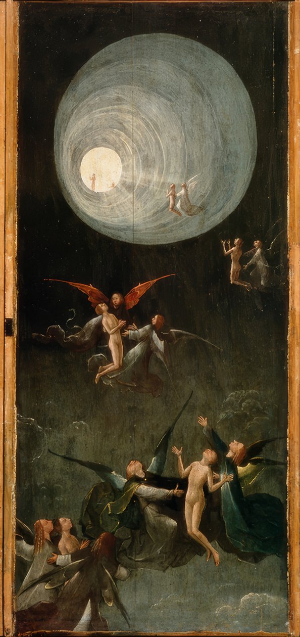 A ascensão ao paraíso celestial de Hieronymus Bosch