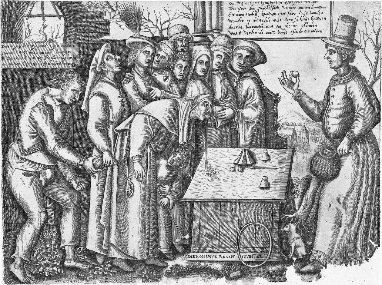 O Conjurador de Hieronymus Bosch