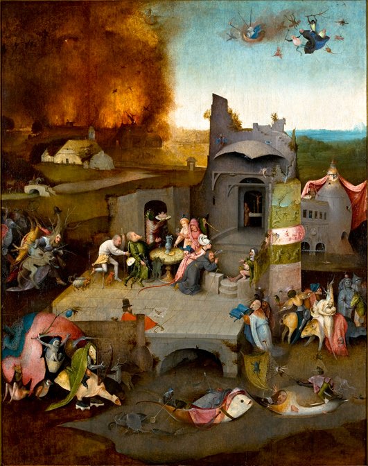 tentacoesstoantao de Hieronymus Bosch